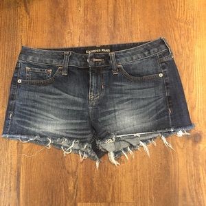 Express Denim Shorts